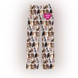 NWT Brief Insanity I Ruff You Lounge Pants Size Small